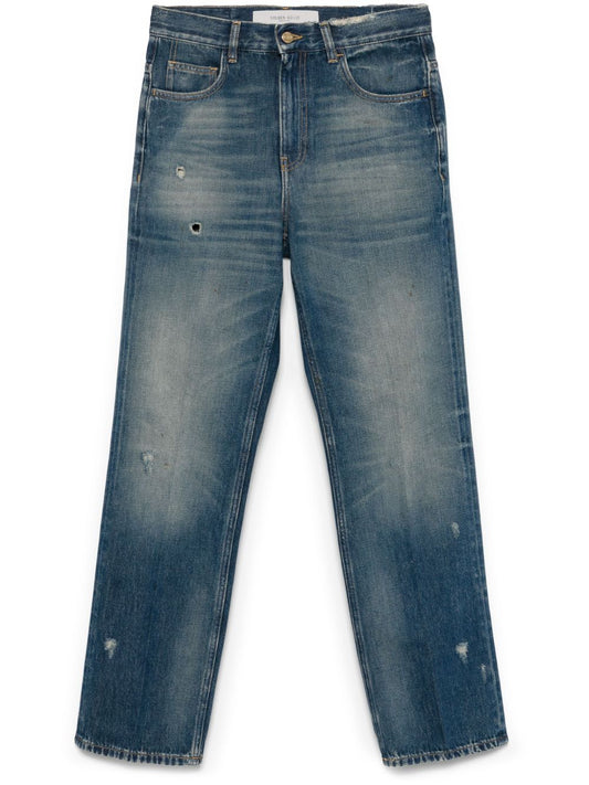 Denim cotton jeans