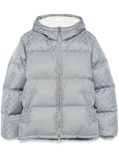 Gg nylon down jacket