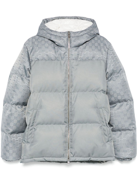 Gg nylon down jacket
