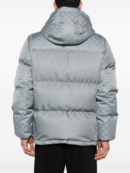 Gg nylon down jacket