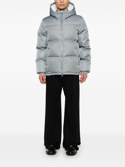 Gg nylon down jacket