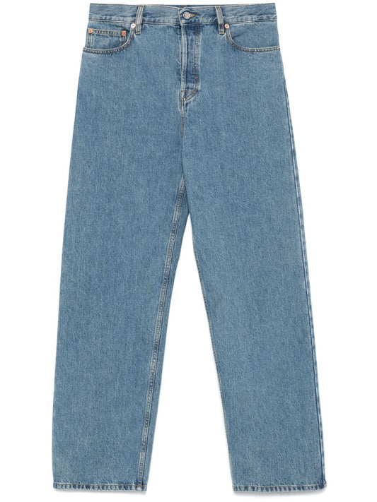 Baggy denim cotton jeans