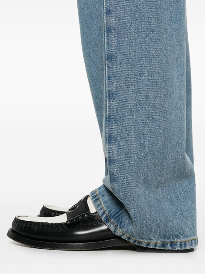 Baggy denim cotton jeans