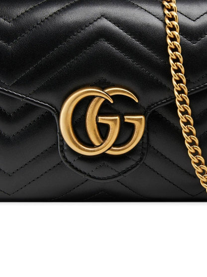 Gg marmont leather mini bag