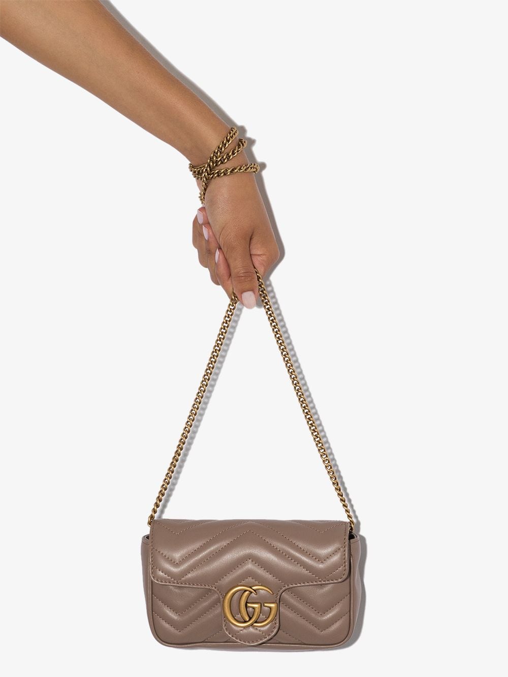 Gg marmont leather mini bag