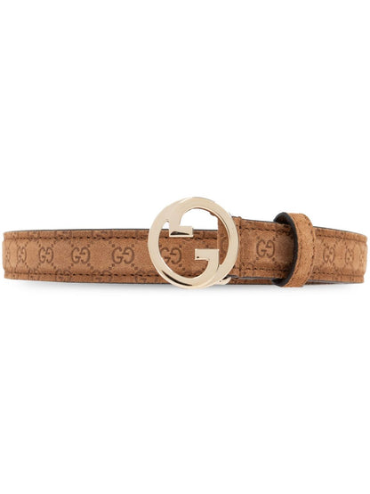 Gucci blondie leahter belt
