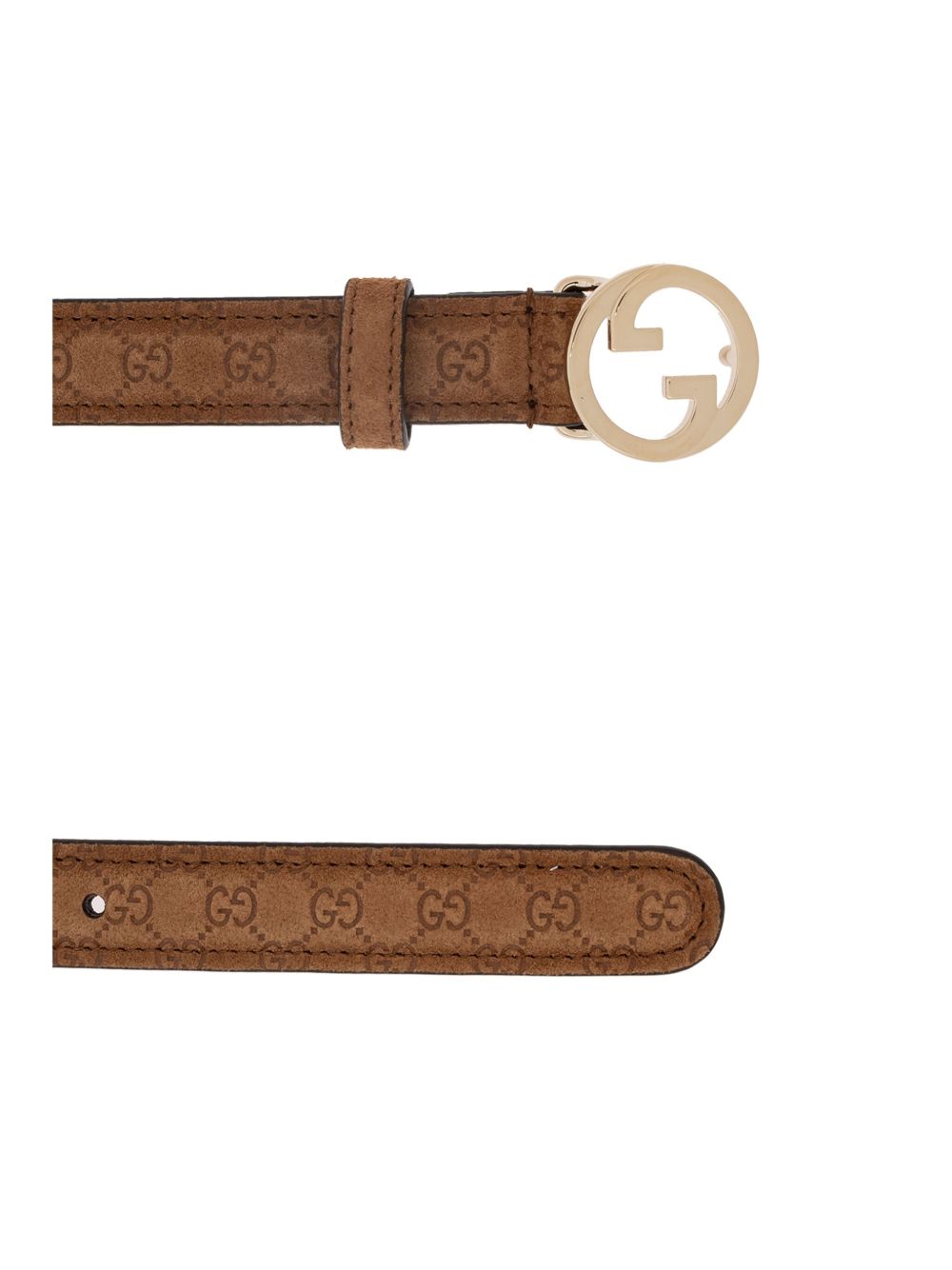 Gucci blondie leahter belt