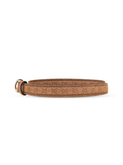 Gucci blondie leahter belt