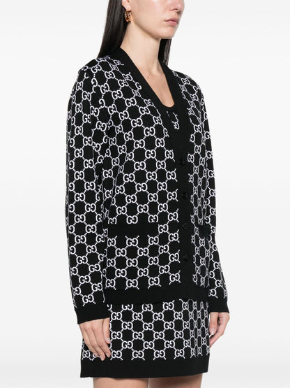 Gg supreme wool cardigan