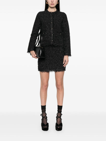 Lamé cardigan