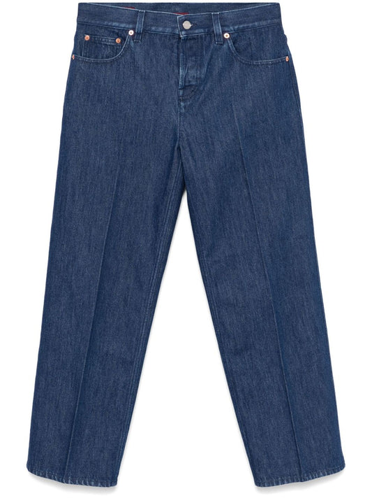 Straigh leg denim jeans