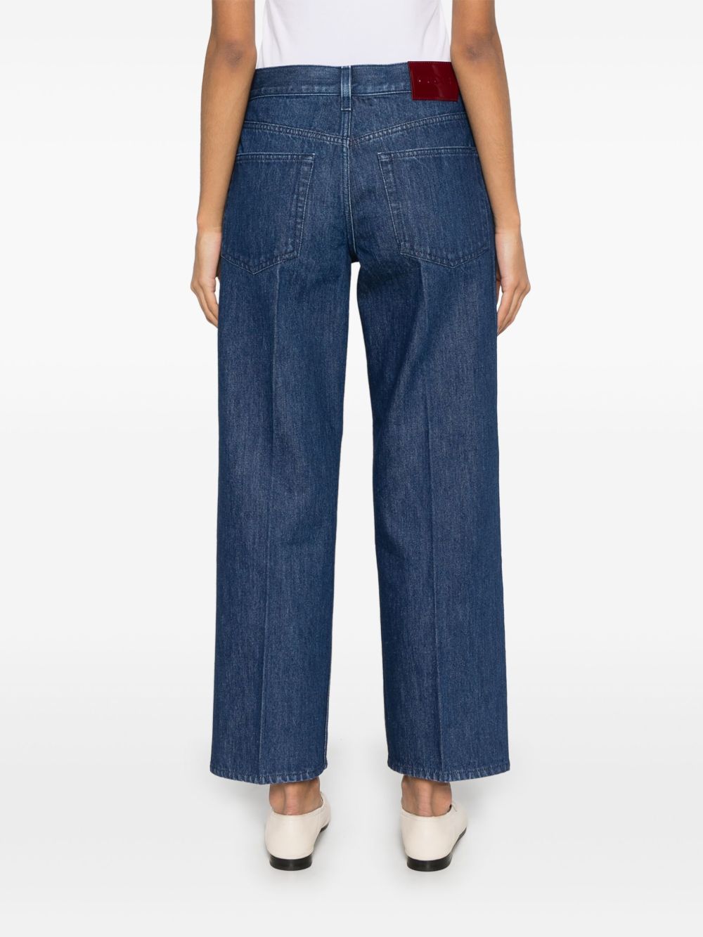 Straigh leg denim jeans