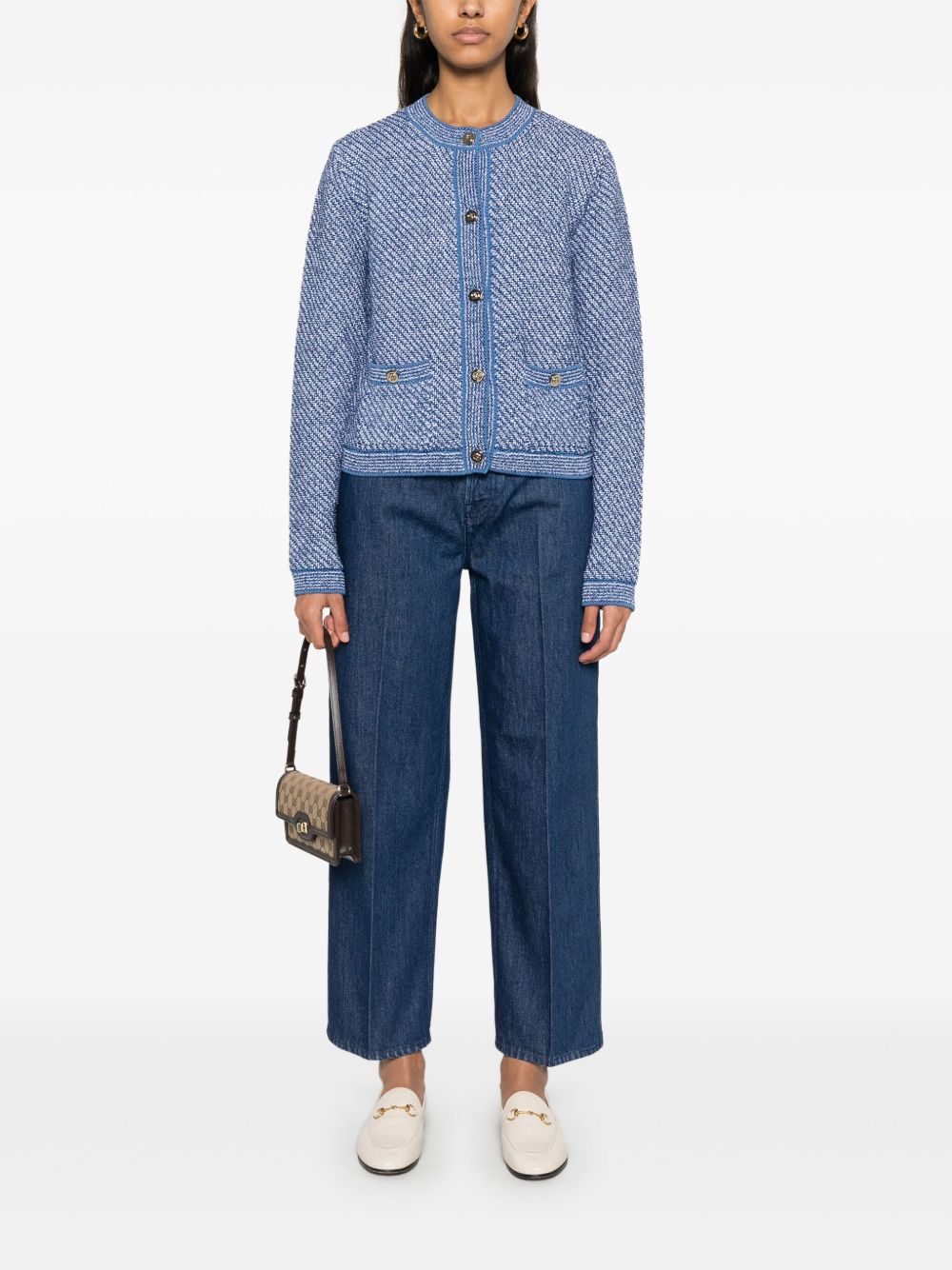 Straigh leg denim jeans