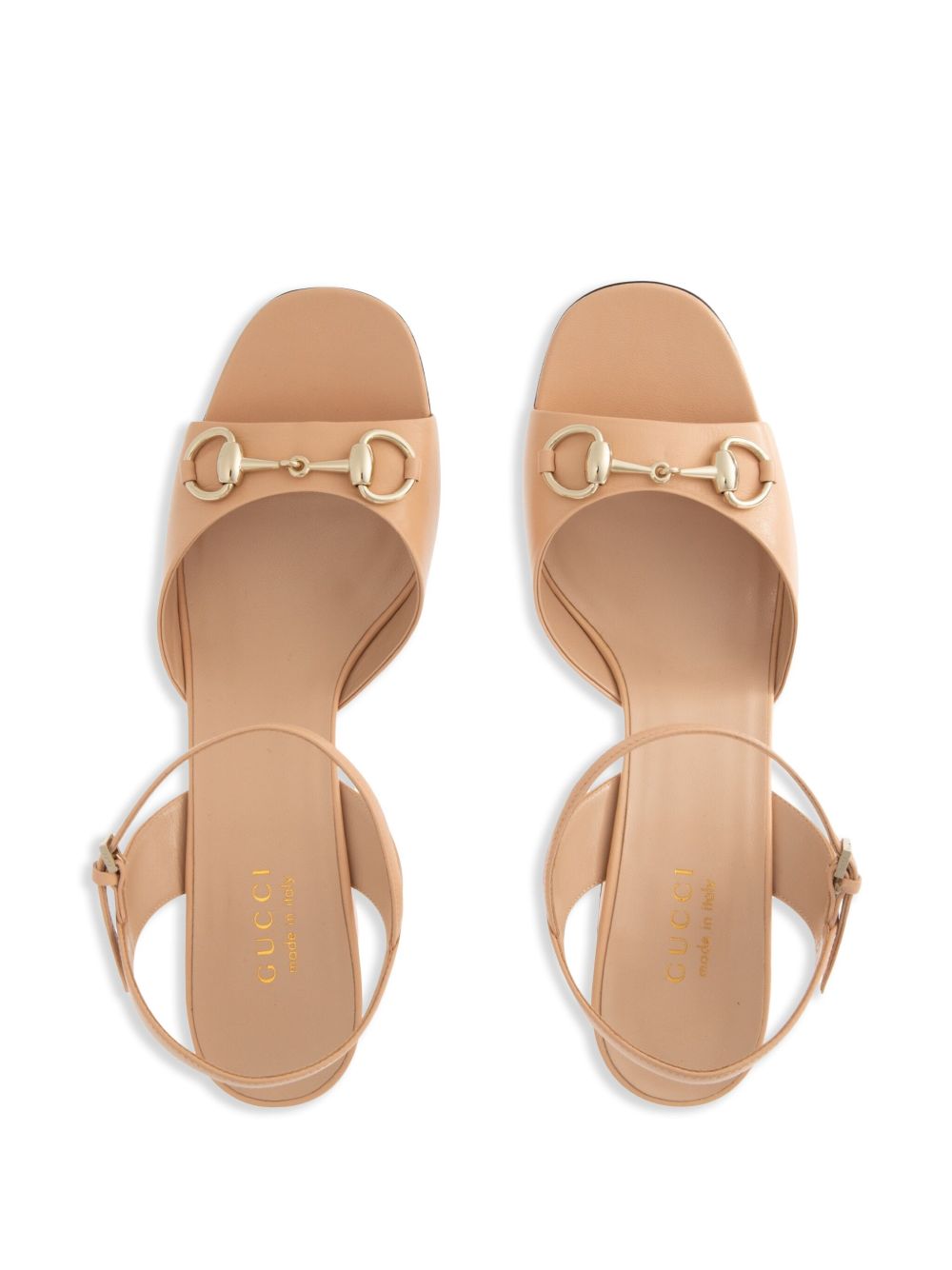 Lady horsebit leather sandals