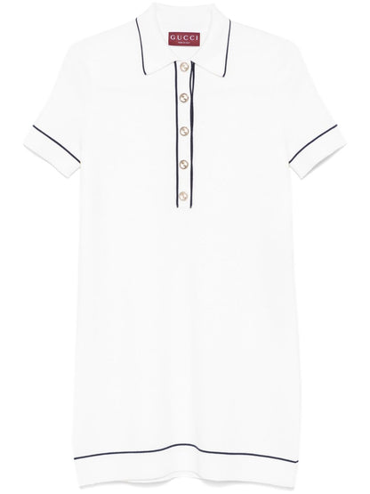 Wool polo dress