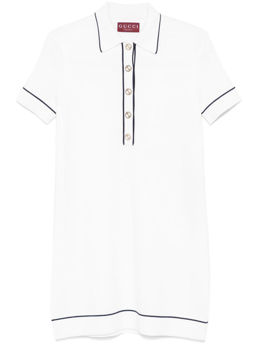 Wool polo dress