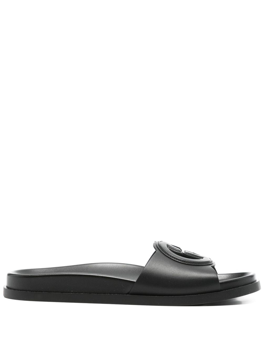 Gucci cut leather sandals