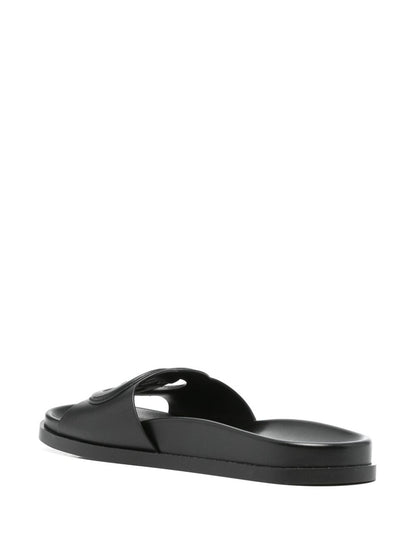 Gucci cut leather sandals