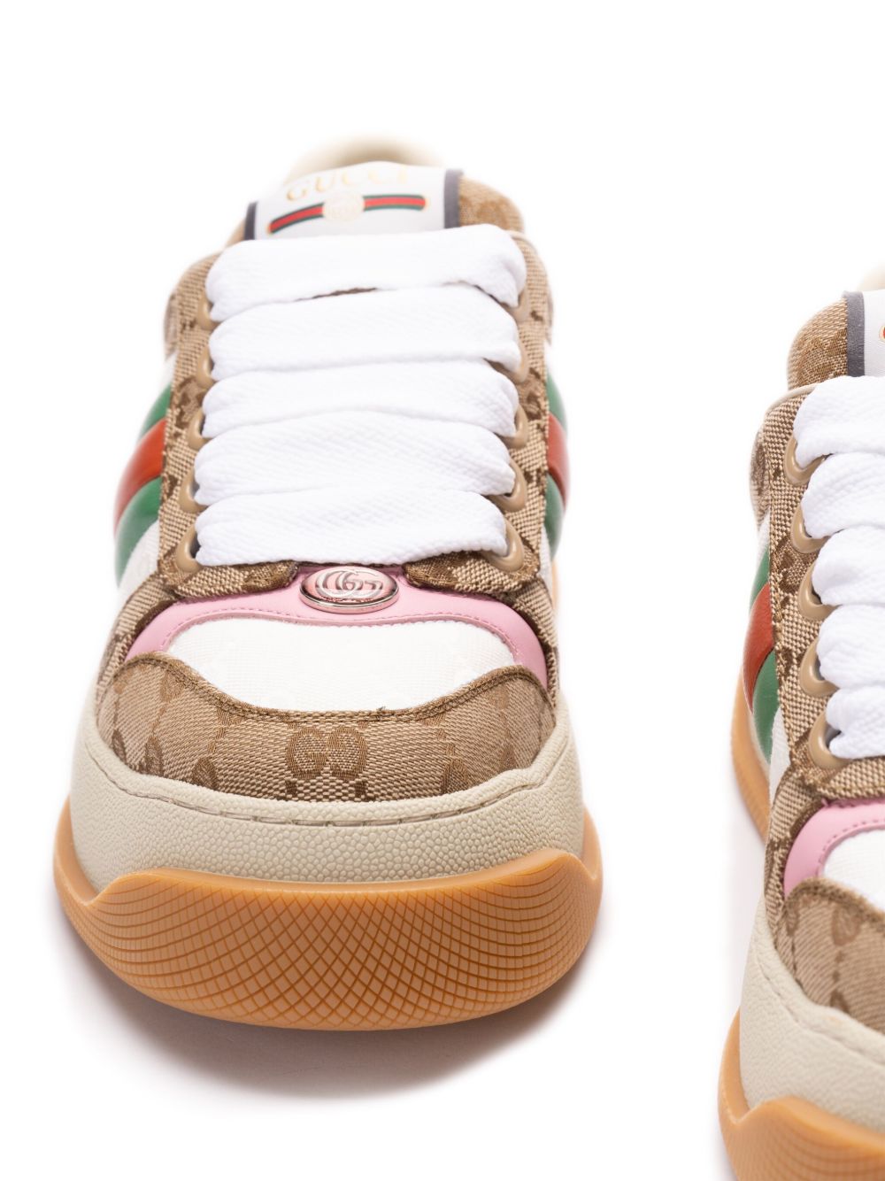 Double screener sneakers