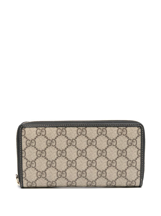 Gg emblem continental wallet