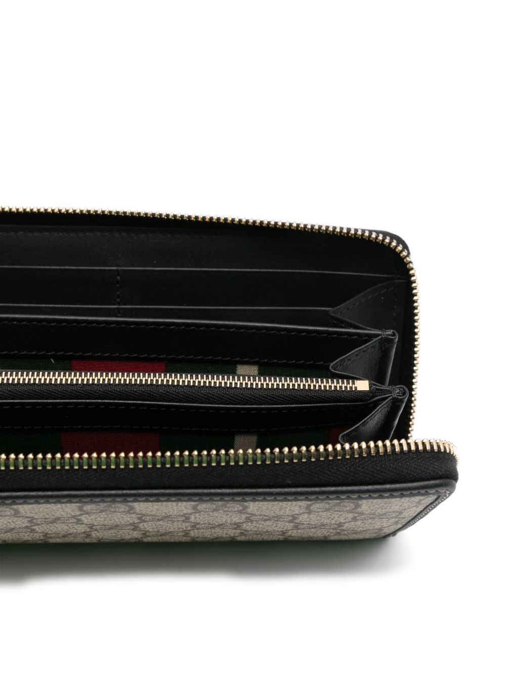 Gg emblem continental wallet