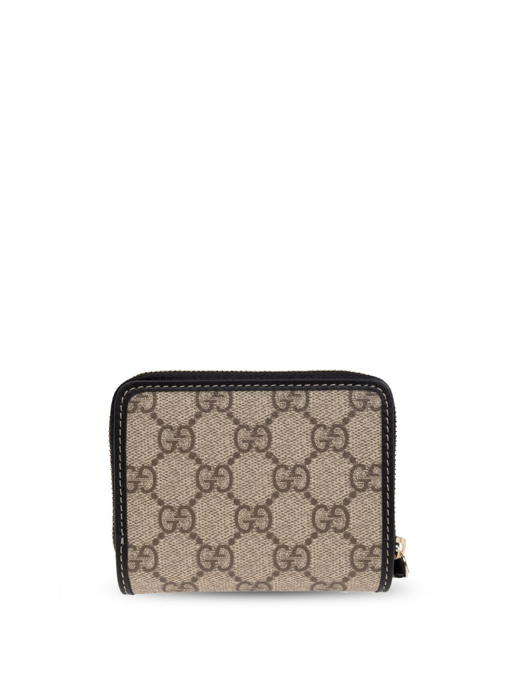 Gg emblem zipped wallet