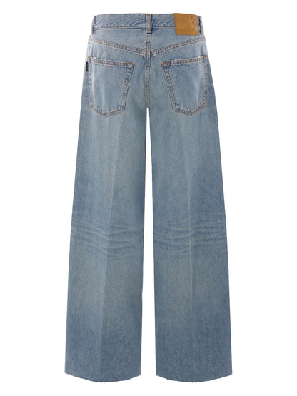 Bethany wide-leg denim jeans