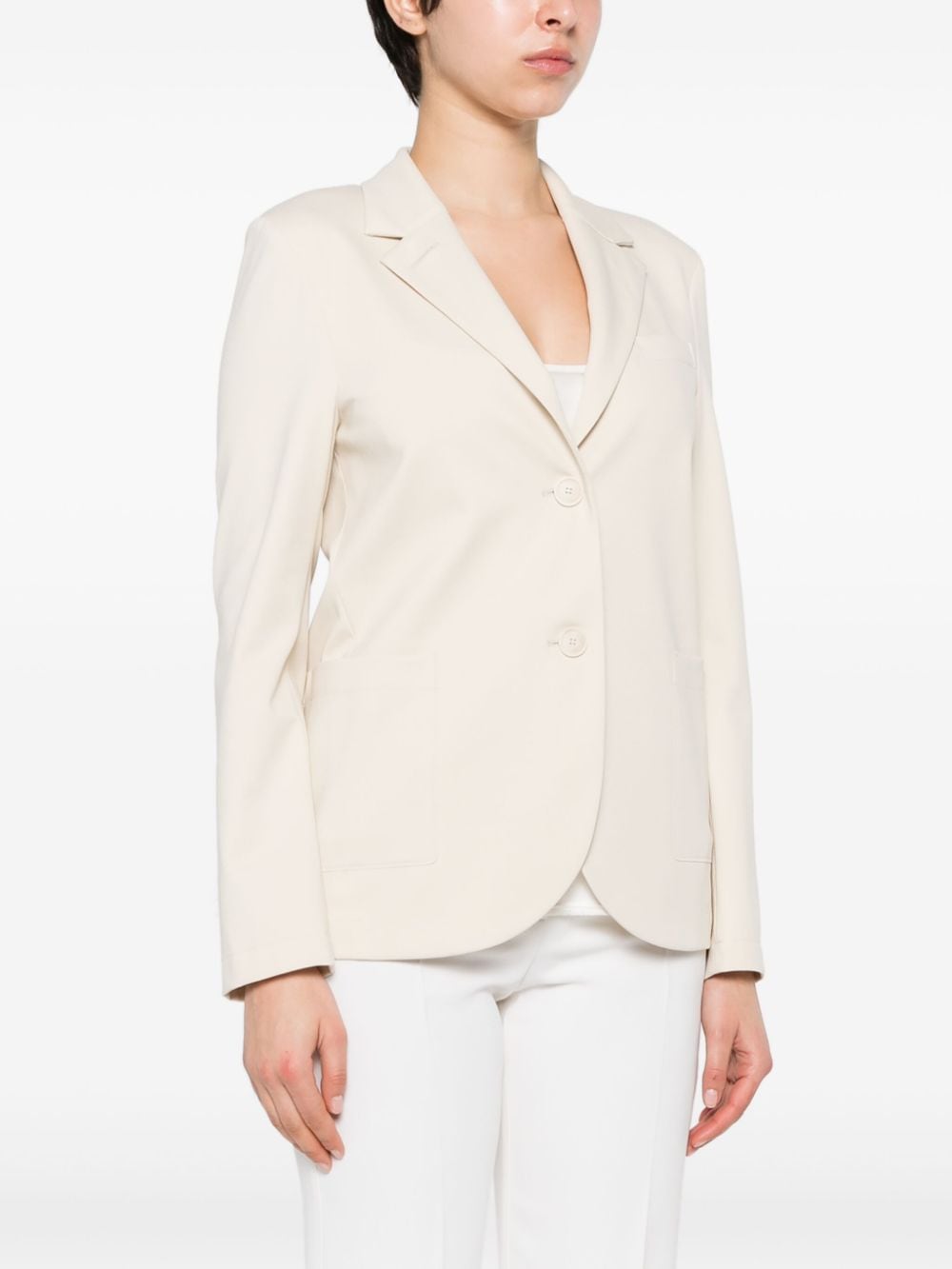 Single-breasted blazer jacket