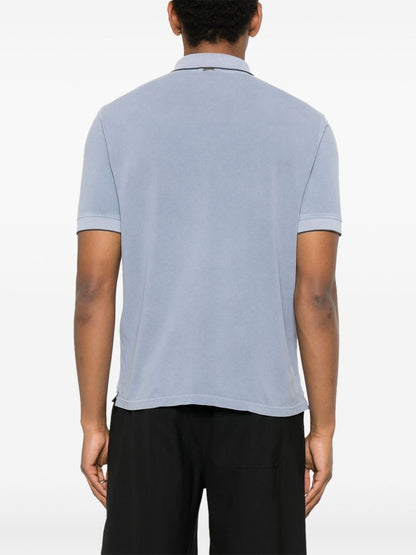 Logo cotton polo shirt