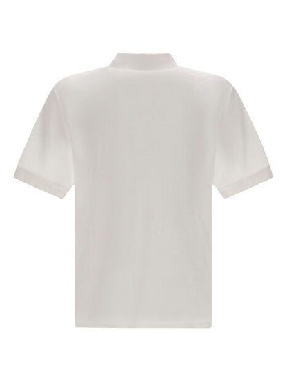Logo cotton polo shirt