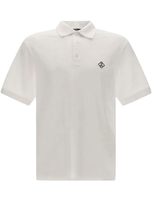 Logo cotton polo shirt