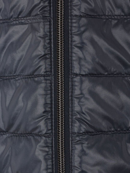 Reversible nylon down jacket