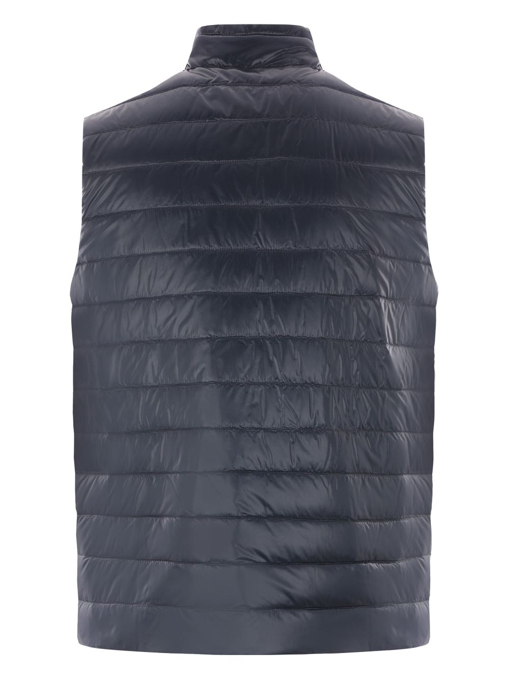 Reversible nylon down jacket