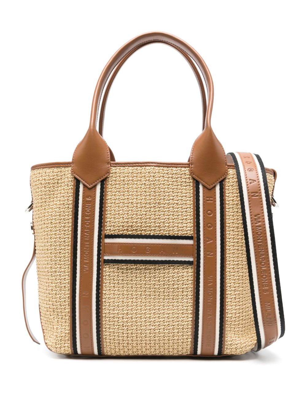Hogan script medium tote bag