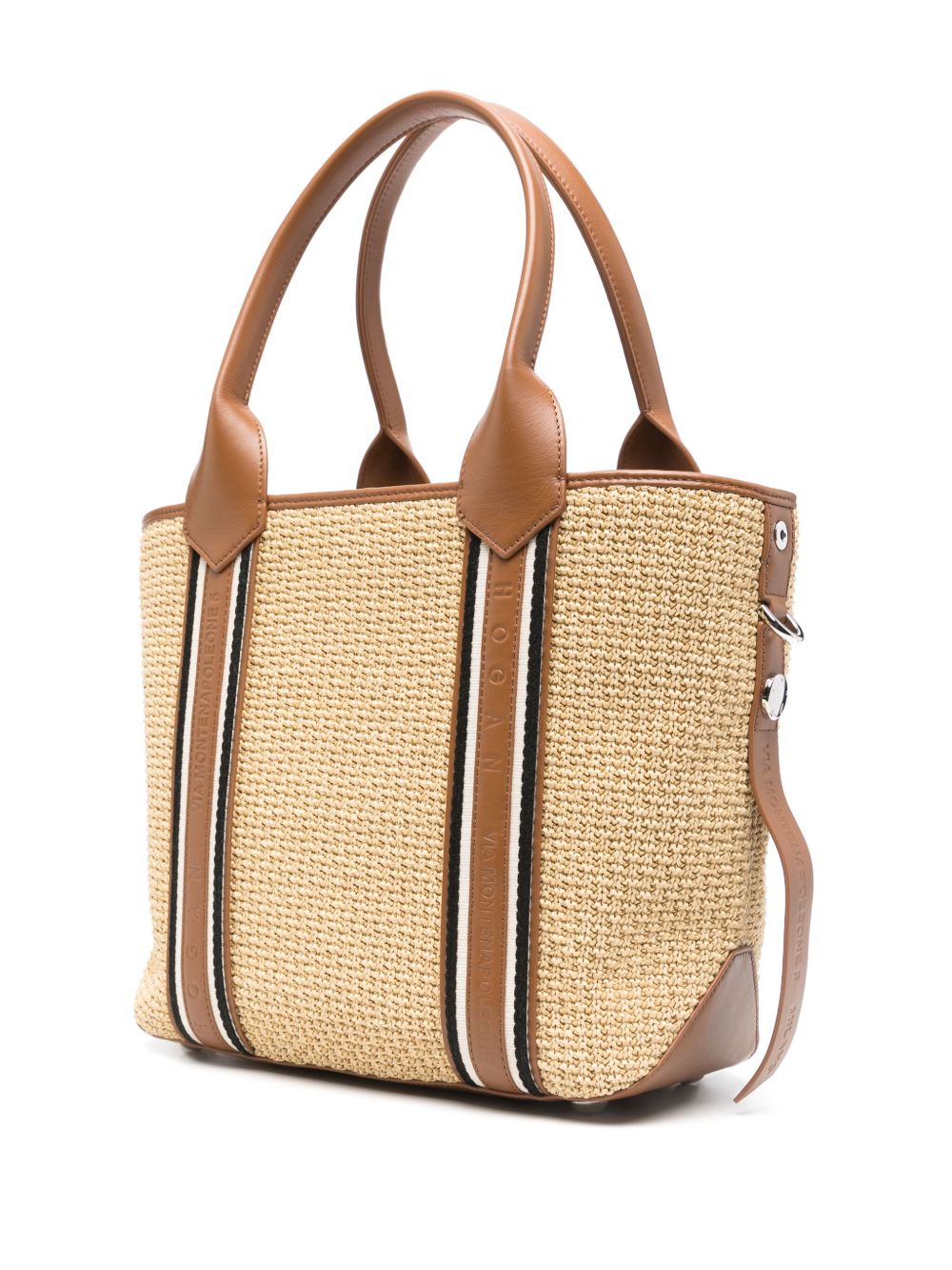 Hogan script medium tote bag