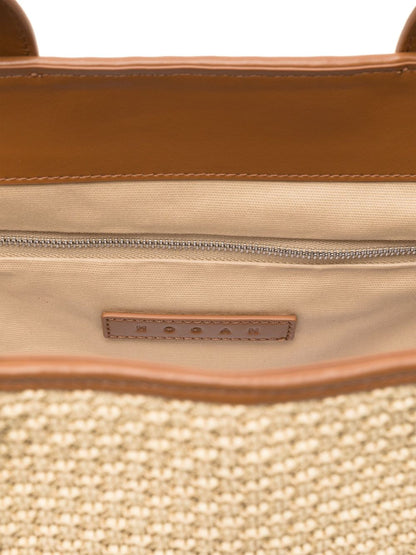 Hogan script medium tote bag