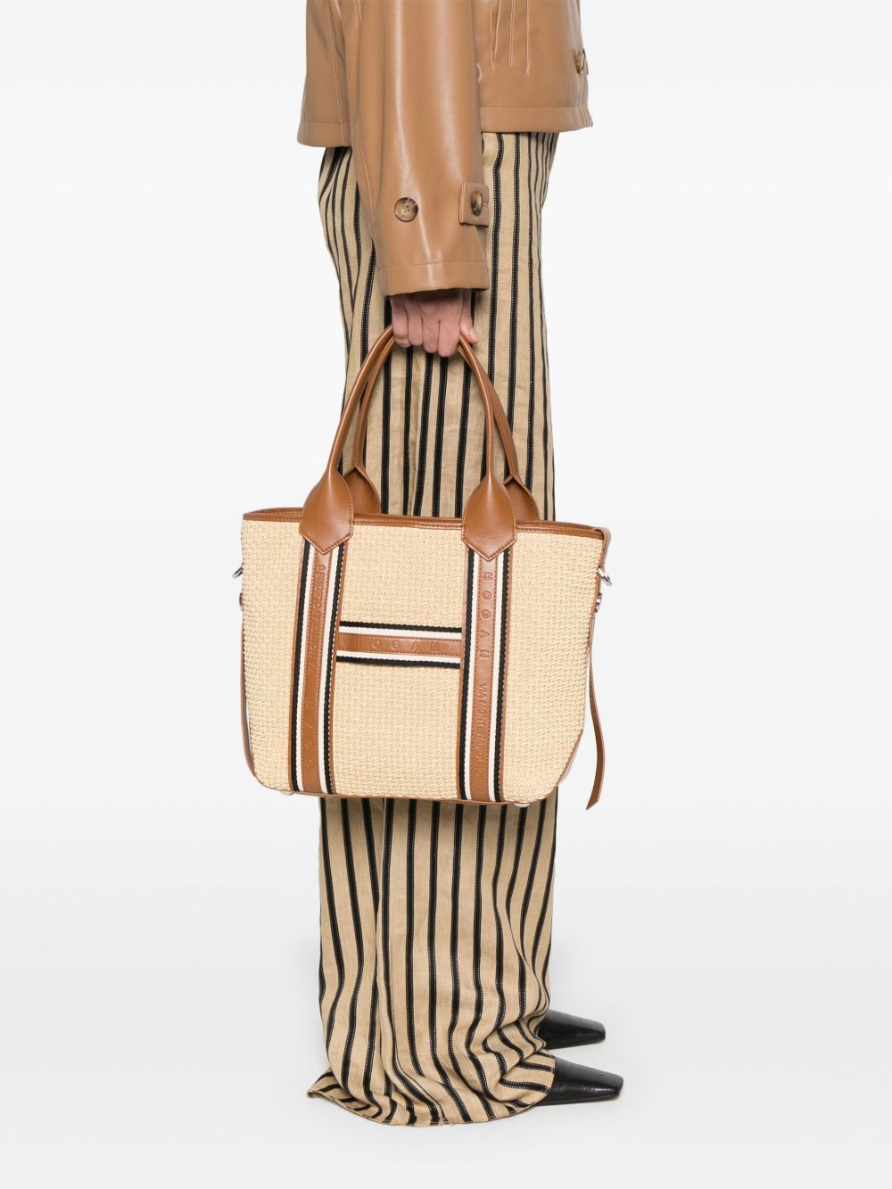 Hogan script medium tote bag