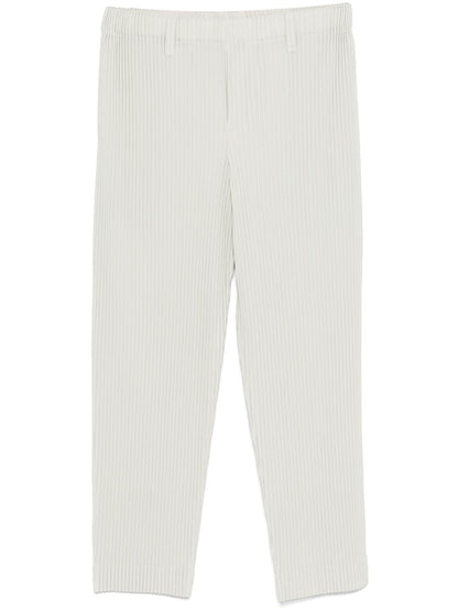 Tailored pleats trousers