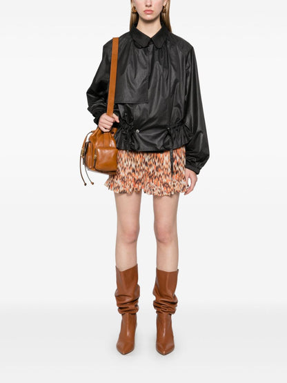 Roumi printed cotton skirt