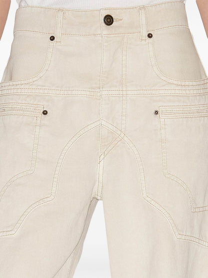 Beryl denim cotton jeans