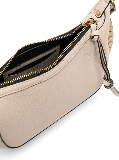 Oskan moon leather shoulder bag
