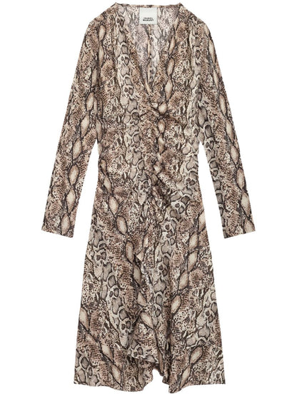 Octavia printed mini dress