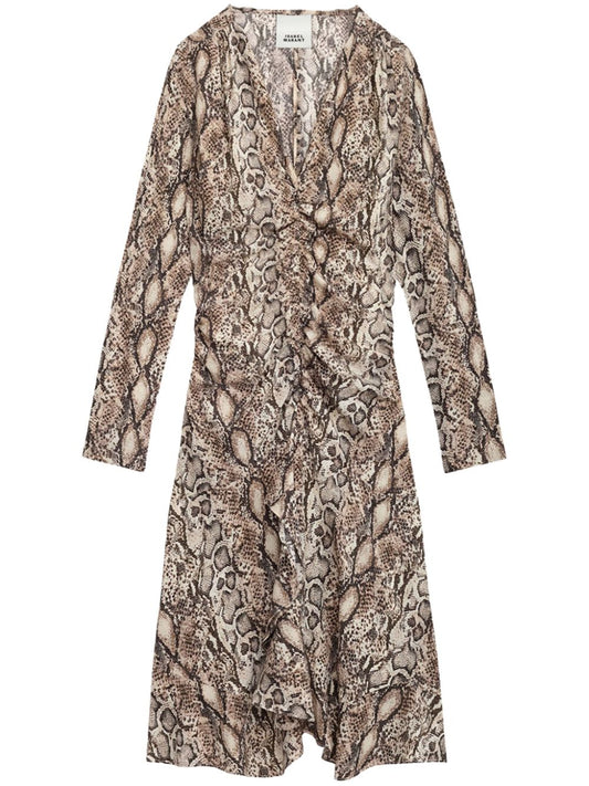 Octavia printed mini dress