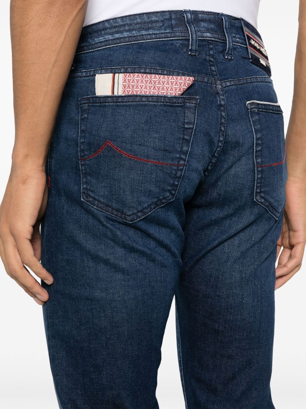 Slim fit denim jeans