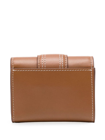 Le compact bambino leather wallet