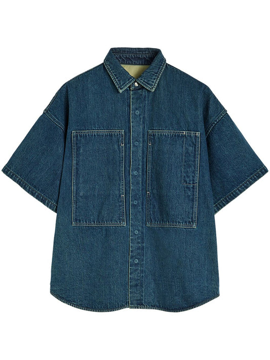 Denim cotton shirt