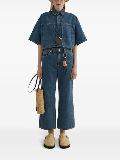 Denim cotton shirt
