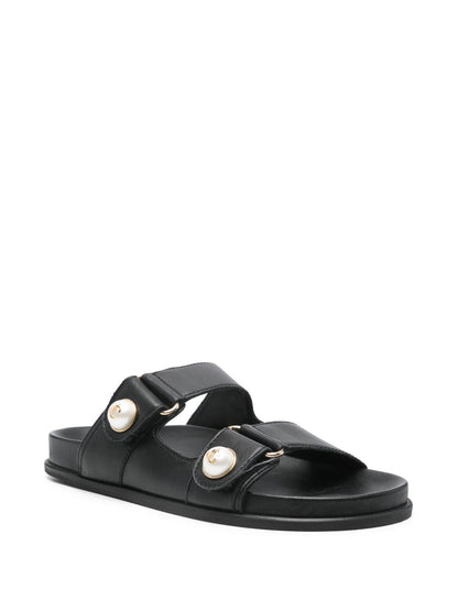 Fayence leather sandals