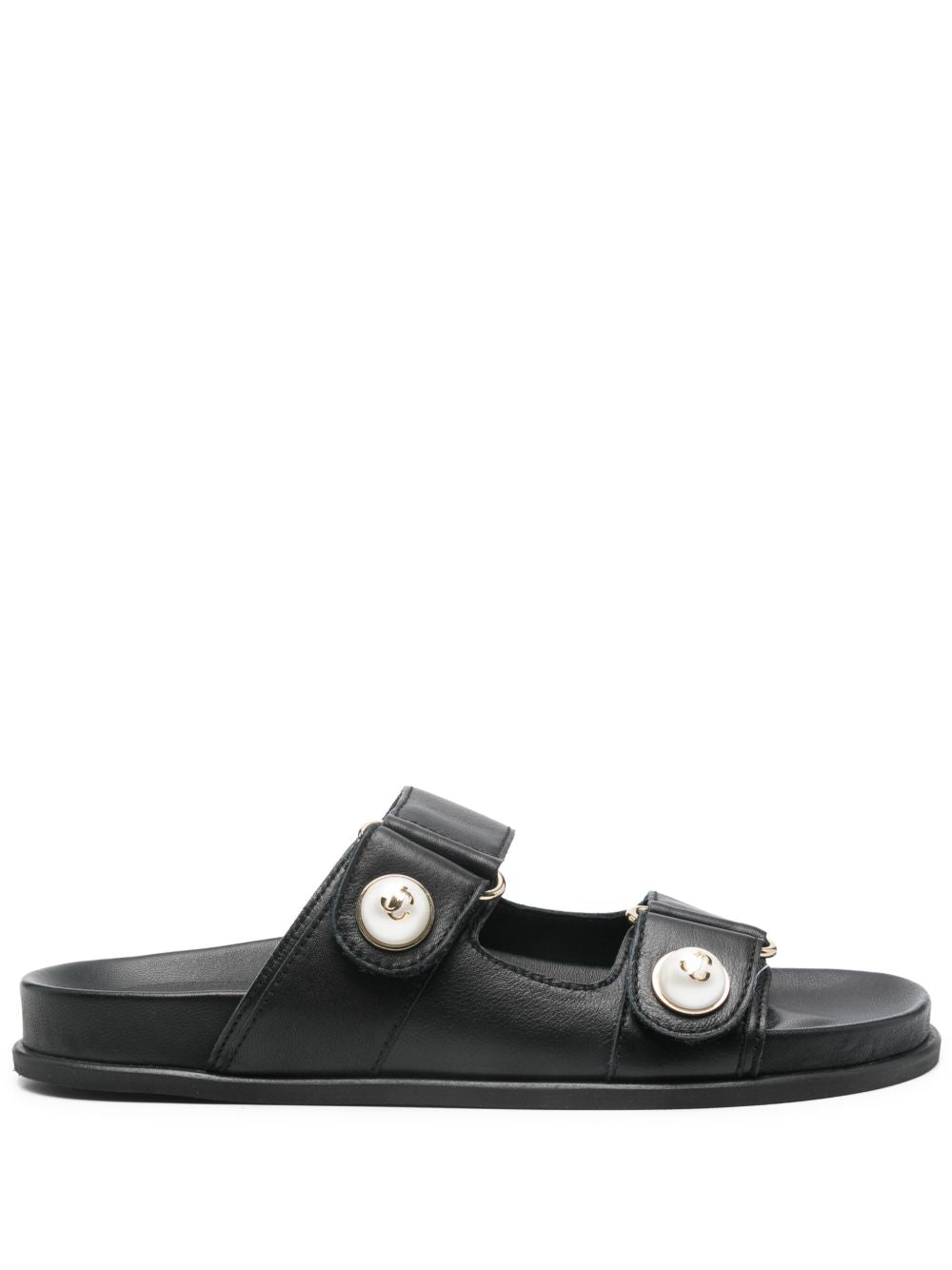 Fayence leather sandals