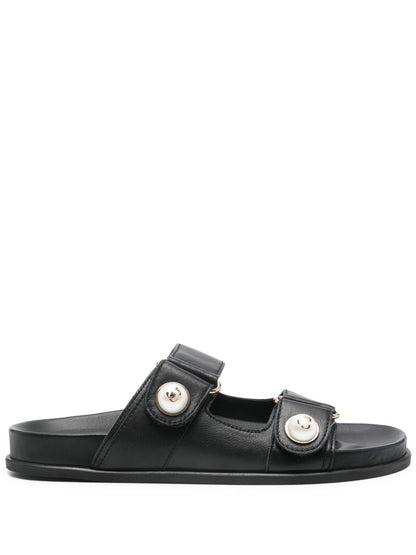 Fayence leather sandals
